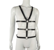 eross-ham-3-rings-harness-s-m-black