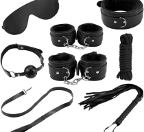 set-accesorii-fetish-yes-master-8pcs-black