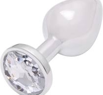 dildo-anal-metalic-rosy-s-silver-with-white-diamond