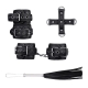Set accesorii Fetish Dream 4pcs Black