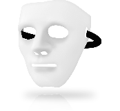 masca-mystery-white