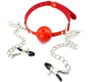 accesoriu-fetish-gag-and-nipple-clamps-red