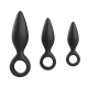Set dildo anal Cone Negru