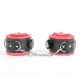 Catuse Rosy D Silver Rings Negru/Rosu