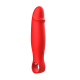 Vibrator Real and Small 11.5cm Rosu